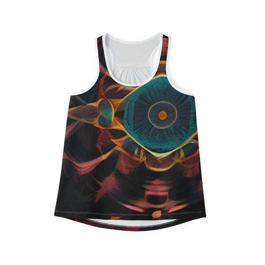 Kaleidoscope Print Women's Tank Top
