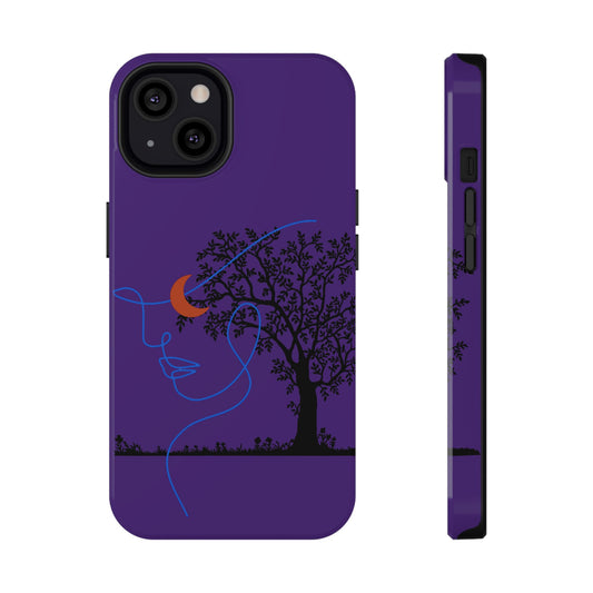 Phone Cases - Moonlit View Impact-Resistant Case
