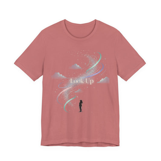 Stargazer Silhouette Tee | cosmic t-shirt, night sky illustration
