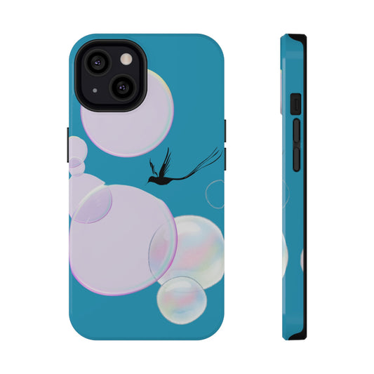 Phone Case - Hummingbird Suckling from Dew Drop